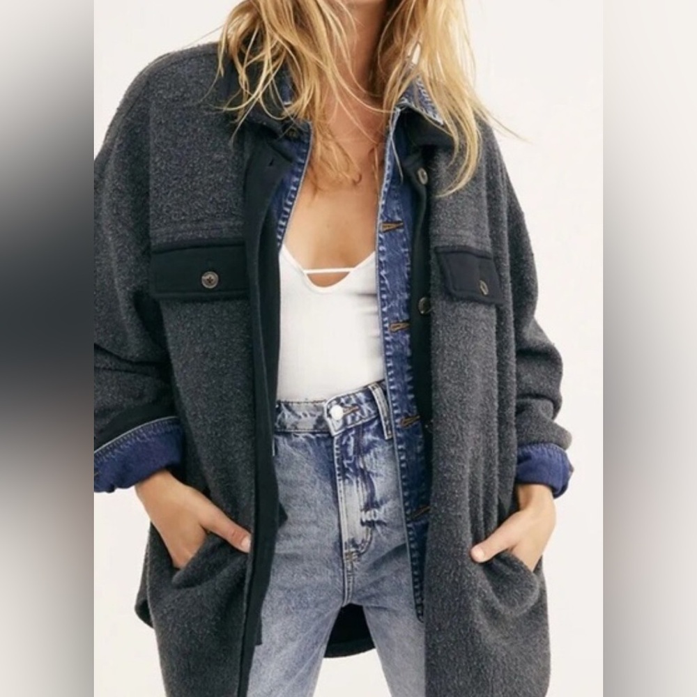 Free People Ruby Oversized Jacket